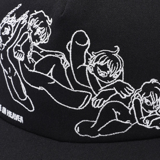 Nice Ghost Club Angels Cap [Black]