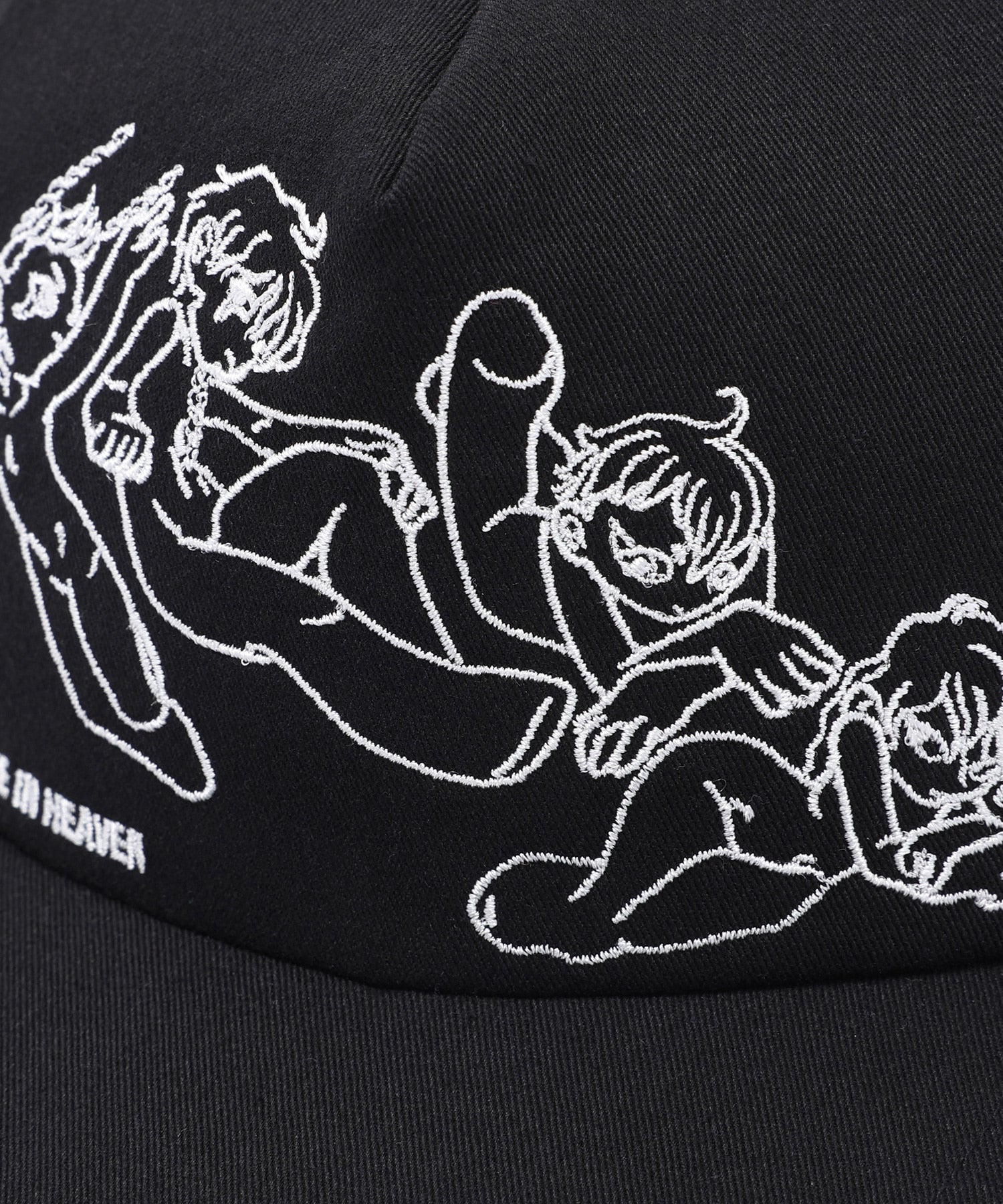 Nice Ghost Club Angels Cap [Black]