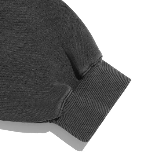 Nice Ghost Club Logo Pigment Sweatshirts [Charcoal]