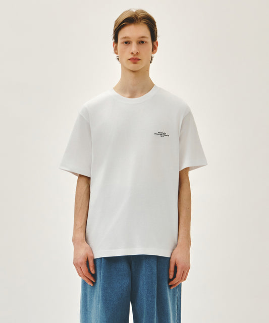 Marithé François Girbaud 3PACK LETTERING LOGO TEE white