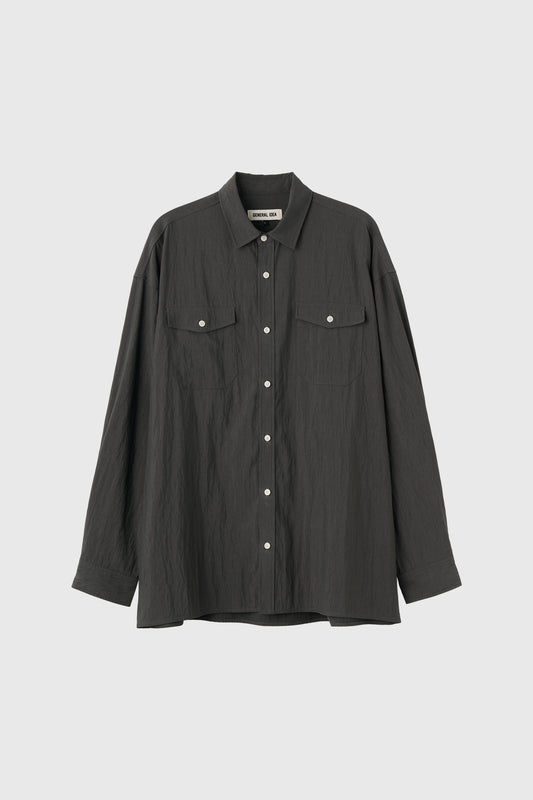 General Idea MAN Vintage Two-Pocket Shirt [Charcoal]