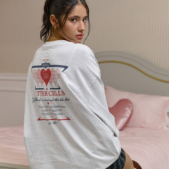 Bitter Cells Sporty Heart Long Sleeve