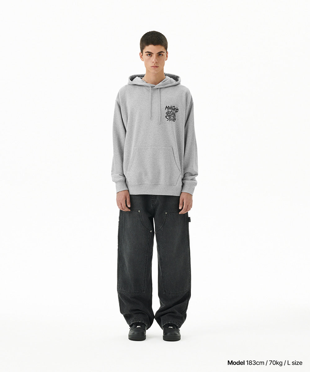 Mahagrid Slash Logo Hoodie