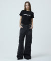 Mahagrid Dot Basic Logo Round Crop Tee