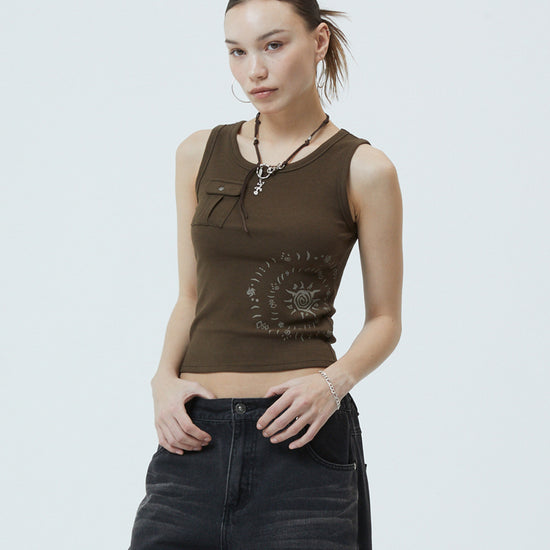 Mahagrid Cave Tank Top