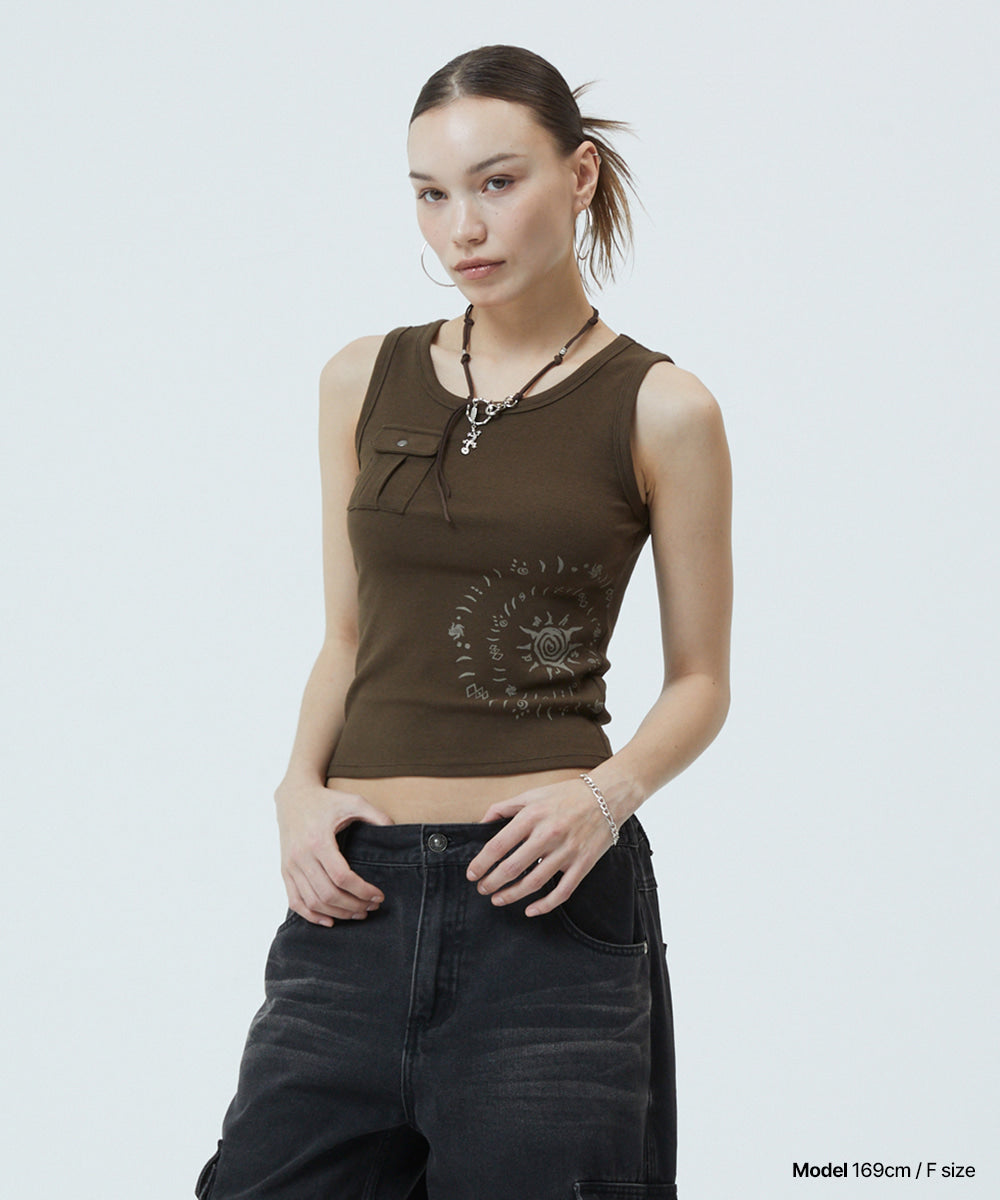 Mahagrid Cave Tank Top