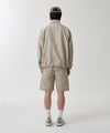 Mahagrid Cover Stitch Nylon Track Jacket [Beige]