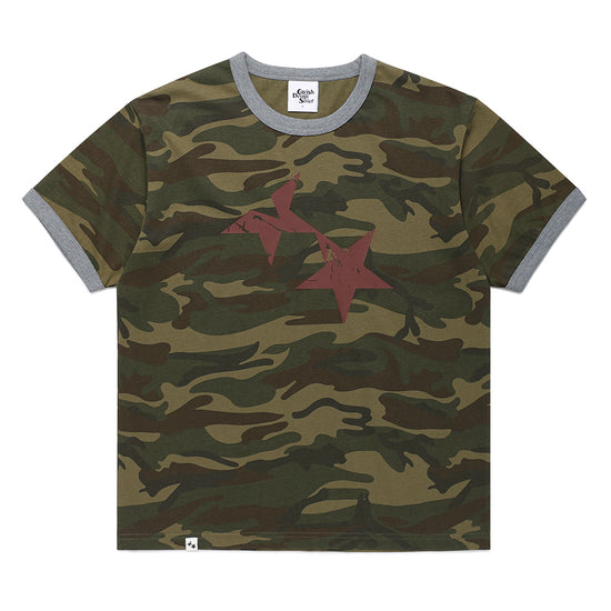 Cavish CAMO TWIN STAR RINGER SS TEE[CAMO]