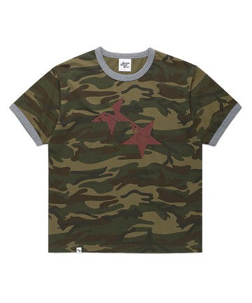 Cavish CAMO TWIN STAR RINGER SS TEE[CAMO]