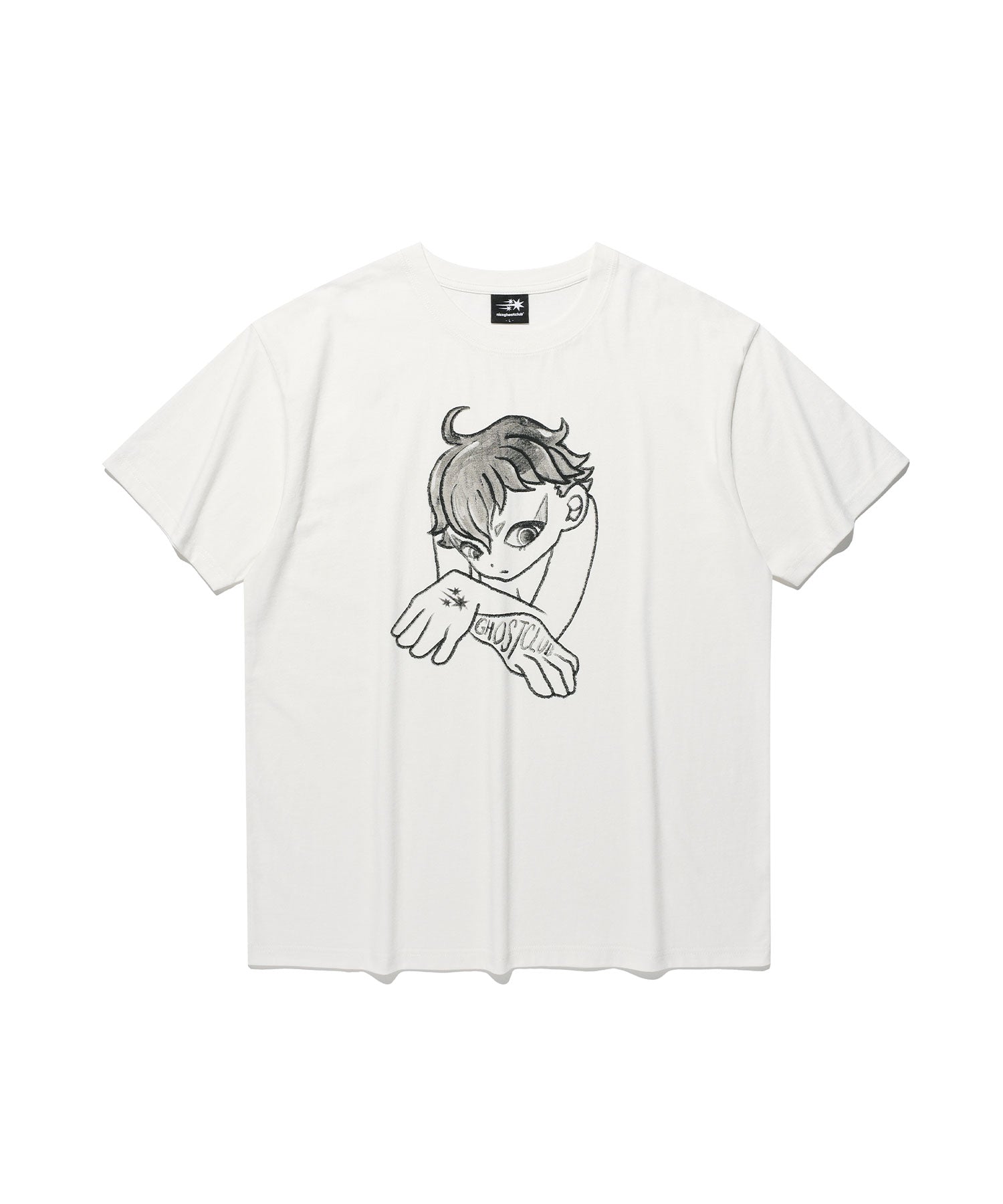 Nice Ghost Club Gatekeeper Hand Tee