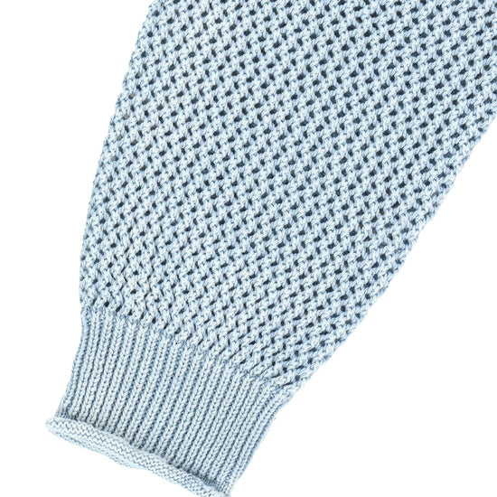 Mahagrid Pigment Mesh Zip Up Knit