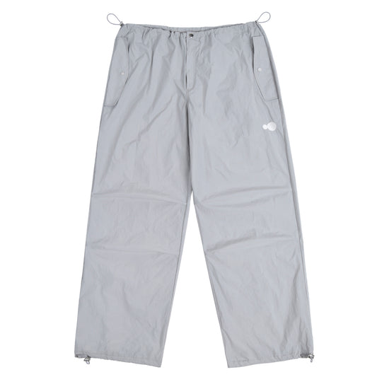 AEAE SYMBOL LOGO NYLON PANTS - GREY