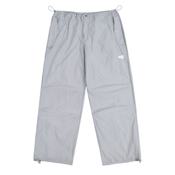 AEAE SYMBOL LOGO NYLON PANTS - GREY