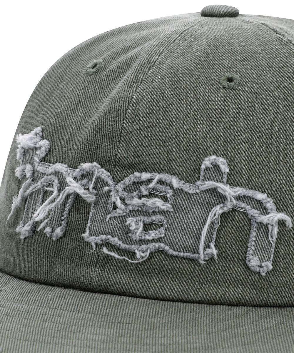 Mahagrid Washed Raw Cut Mah Cap [Khaki]