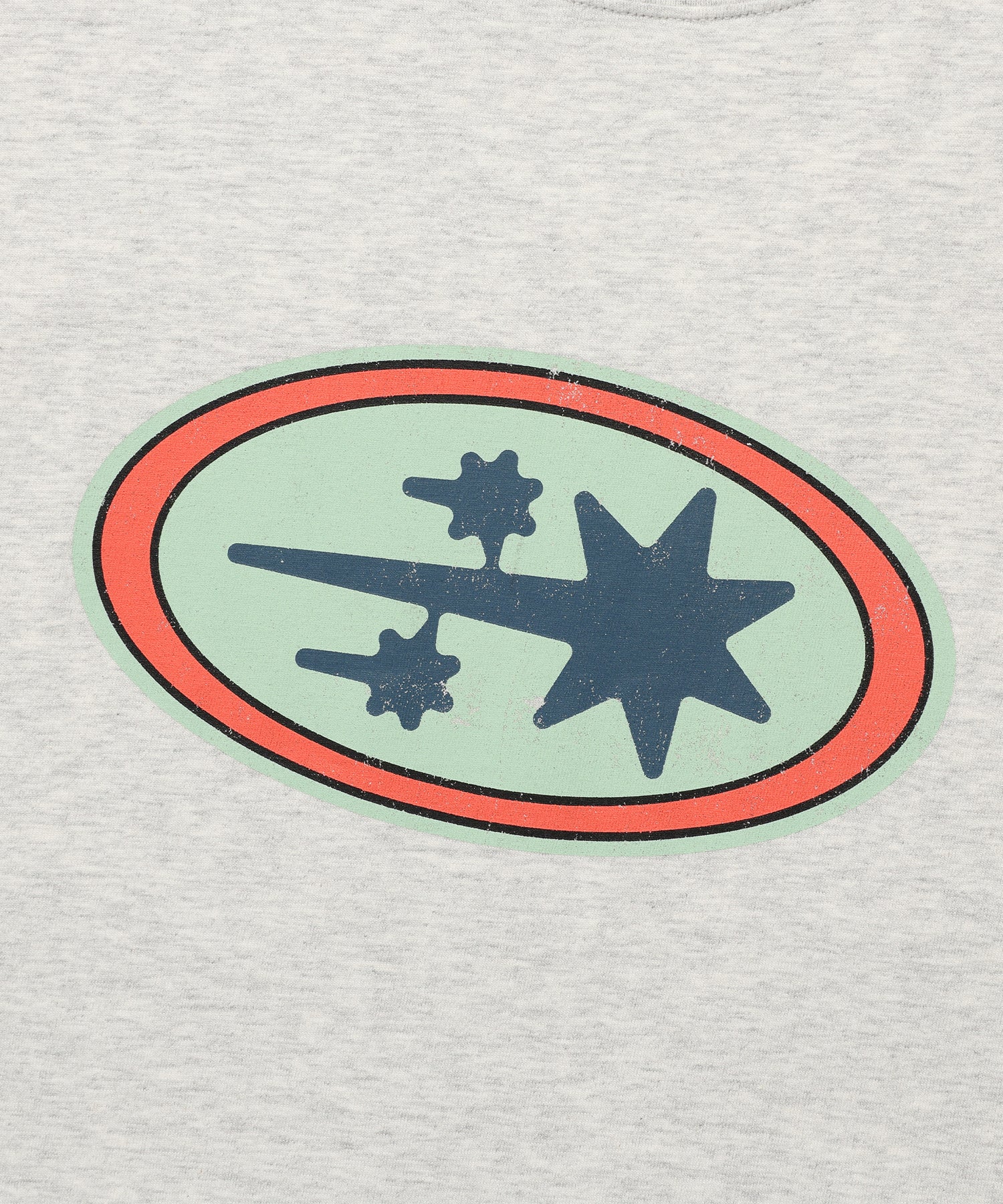 Nice Ghost Club Oval 3 Star Logo Tee