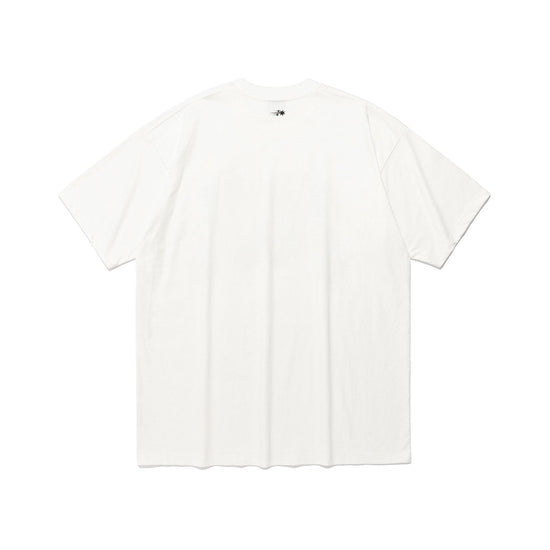 Nice Ghost Club Motorcycle Blue Boy Big Big Tee [White]