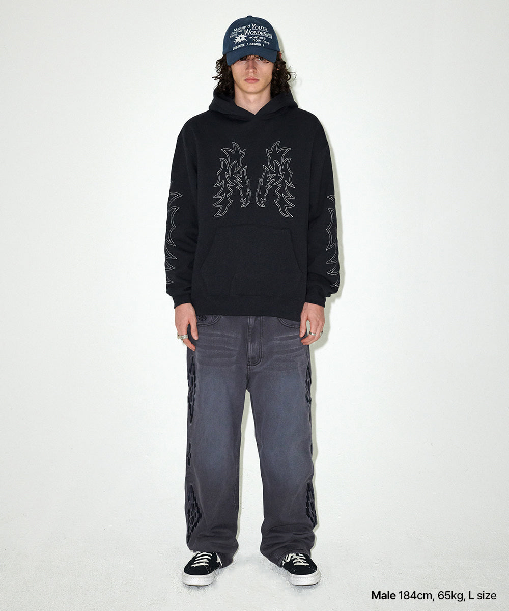 Mahagrid Western Stitch Hoodie