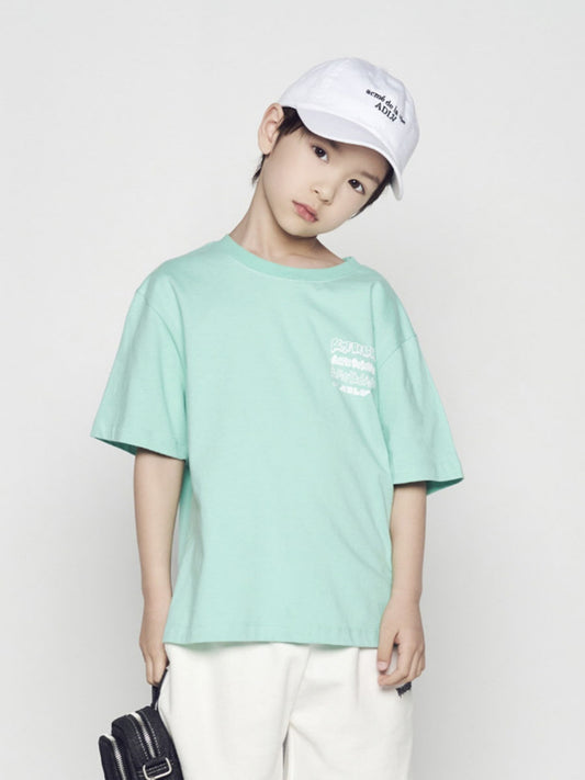 ADLV Kids Mix Type Graphics Short Sleeve T-Shirt
