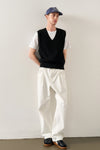 General Idea MAN Essential V-Neck Cable Knit Vest