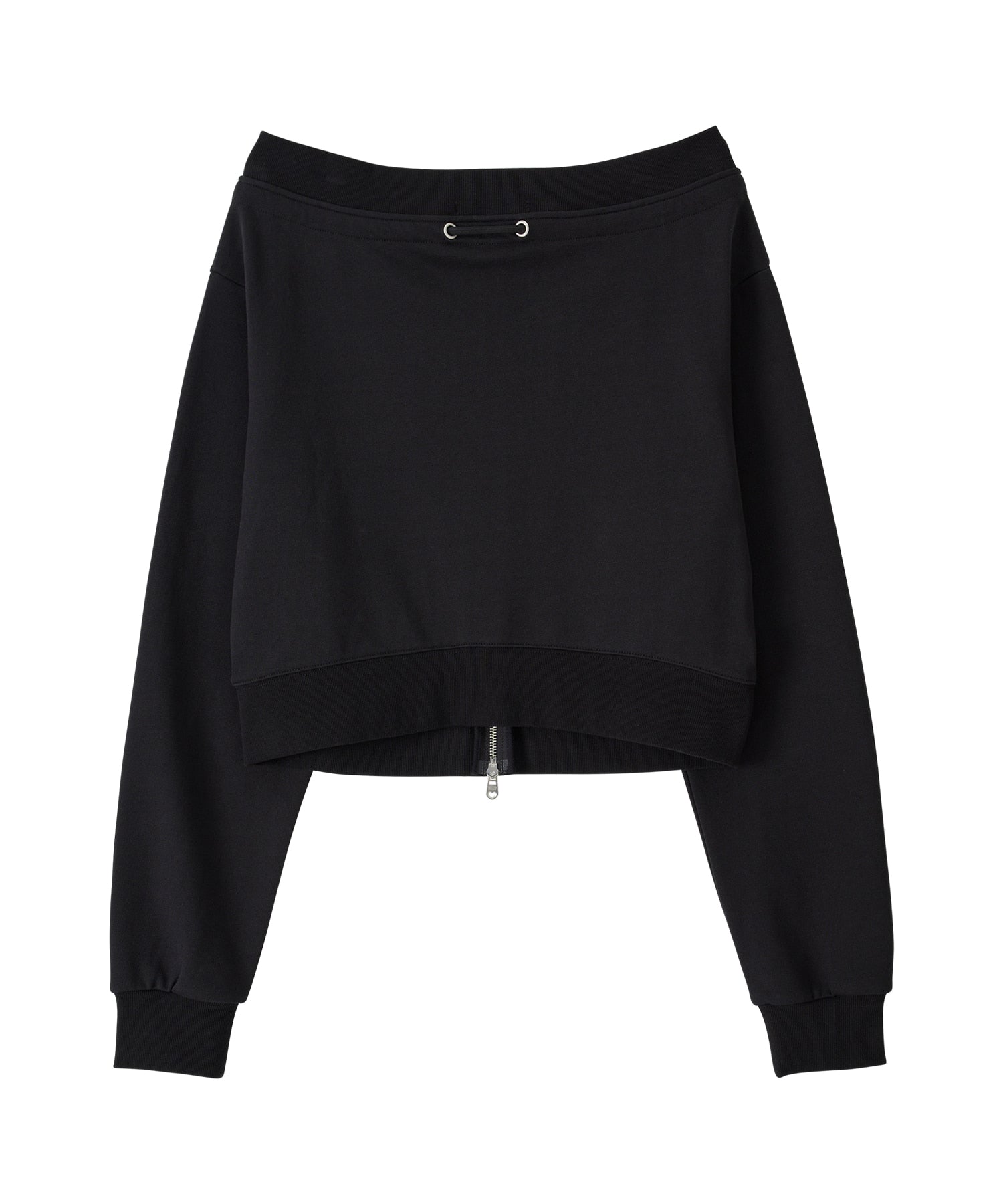 Bitter Cells Vera Off Shoulder Zip Up