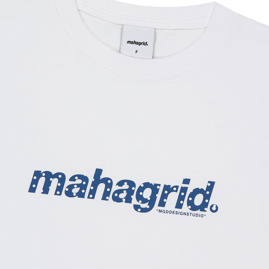 Mahagrid Dot Basic Logo Round Crop Tee