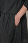 General Idea WOMAN Pintuck Low-Rise Dress