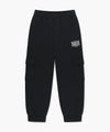 Marithé François Girbaud Kids Classic Logo Cargo Sweat Jogger Pants Heather Gray