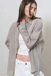 General Idea WOMAN Summer Wrinkle Sheer Shirt