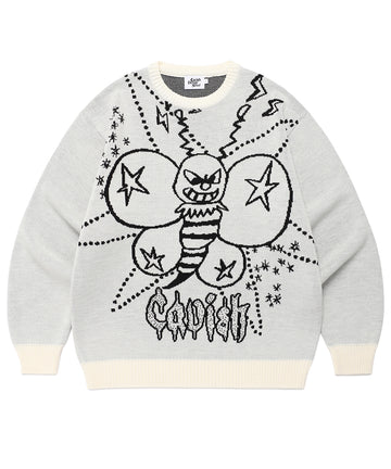 Cavish Honey Bee Knit Sweater