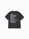 ADLV Dust Blur Effect Short Sleeve T-Shirt