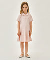 Marithé François Girbaud Kids Wide Pink Flare One Piece Light Pink