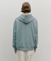 Marithé François Girbaud Classic Logo Embroidery Hoodie (Brushed) Charcoal