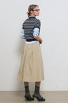 General Idea WOMAN Split A-Line Midi Skirt