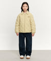 Marithé François Girbaud Kids Lightweight Quilting Down Jacket Light Purple