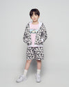 ADLV Kids AC Bear Allover Hoodie Zip Up