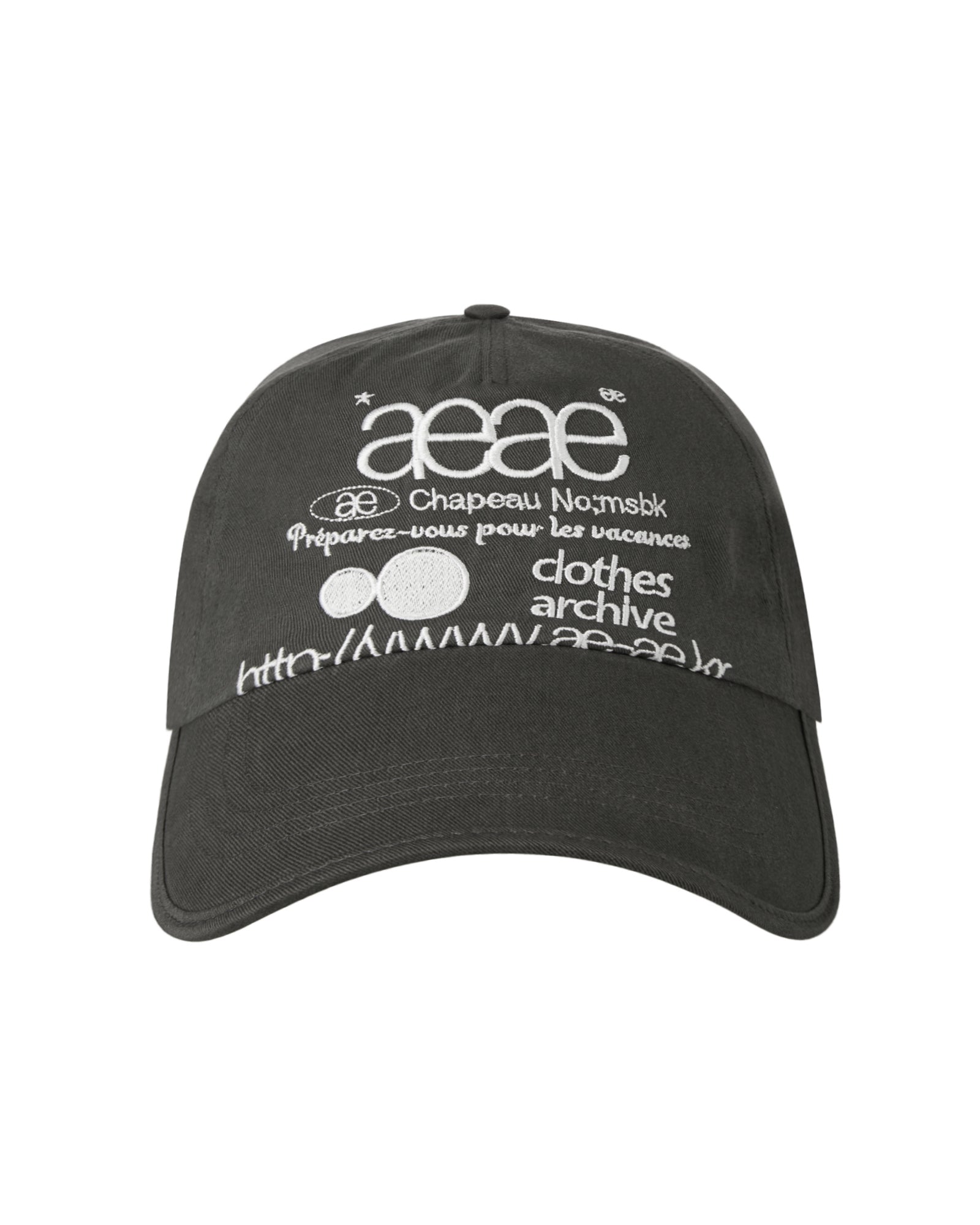 AEAE Web Logo 5 Panel Ball Cap