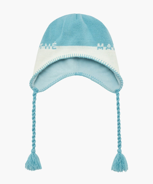 Marithé François Girbaud Regular Logo Earflap Beanie