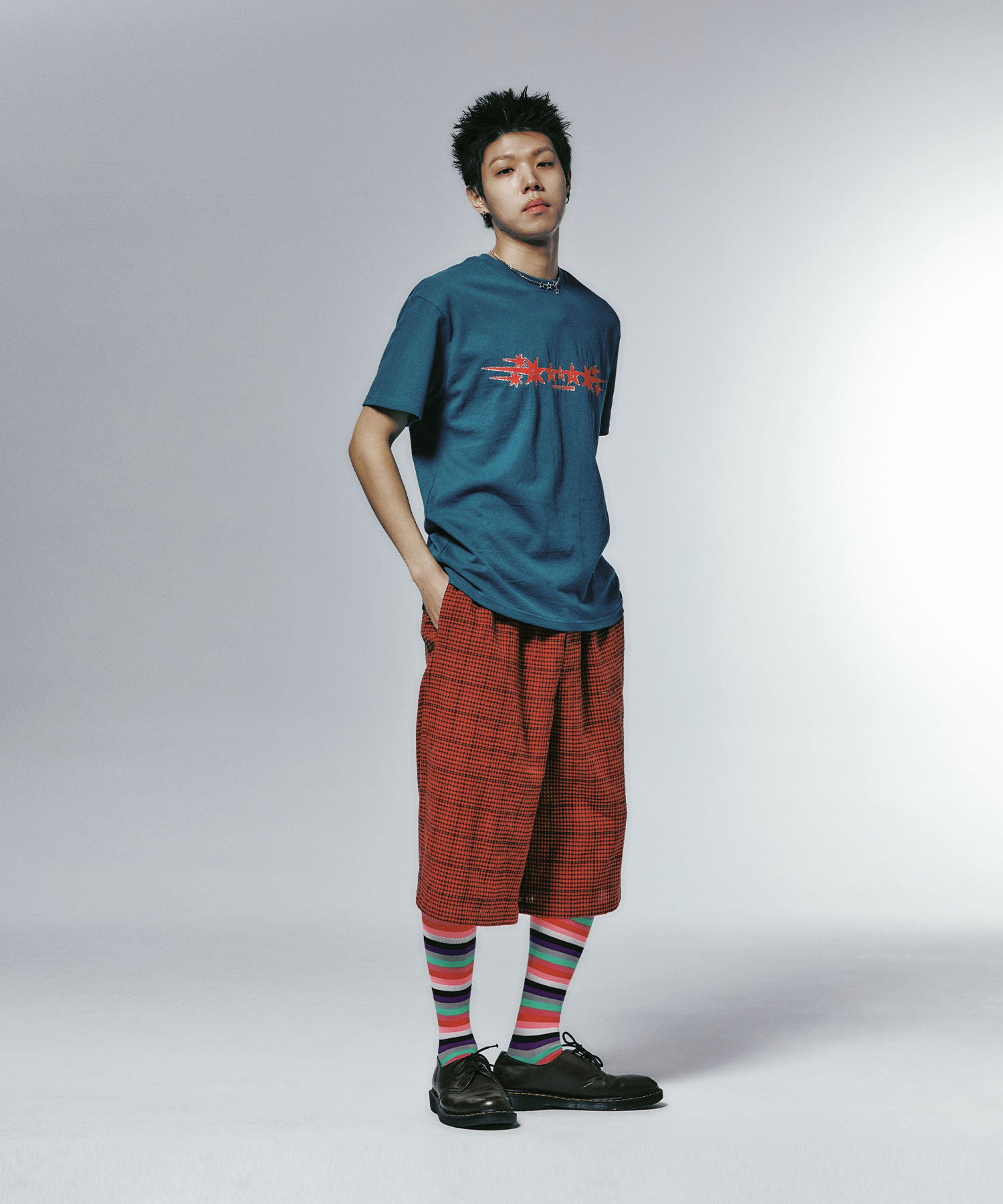 Nice Ghost Club Ghost Glitter Logo Tee