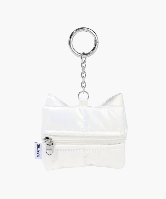 Marithé François Girbaud Padding Ribbon Pouch Keyring