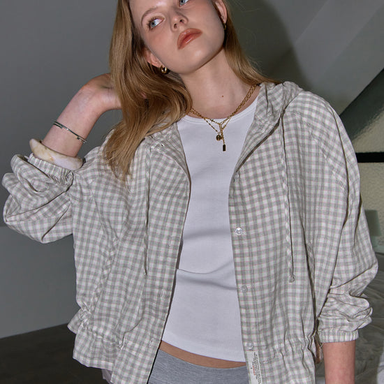 Bitter Cells Cindy Hoodie Crop Shirt Jacket