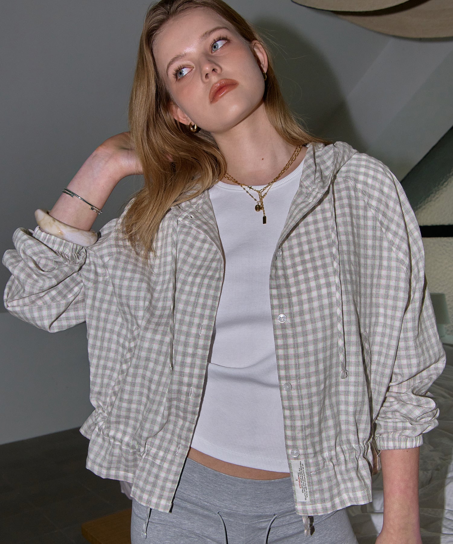 Bitter Cells Cindy Hoodie Crop Shirt Jacket