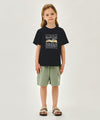 Marithé François Girbaud Kids Book Classic Logo Aerocool Tee Navy