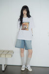 ADLV AC Bear Baby Face Jewelry Short Sleeve T-Shirt