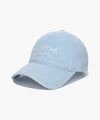 Marithé François Girbaud Denim Washing Regular Logo Ball Cap Indigo