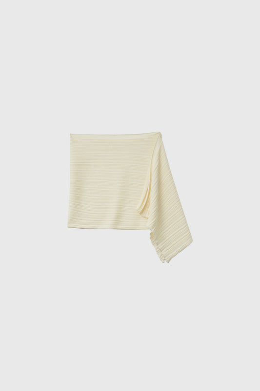 General Idea WOMAN Pleated Knit Wrap Skirt