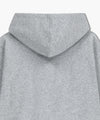 Marithé François Girbaud Classic Logo Embroidery Hoodie (Brushed) Charcoal