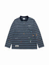 ADLV Stripe Paint Long Sleeve T-Shirt