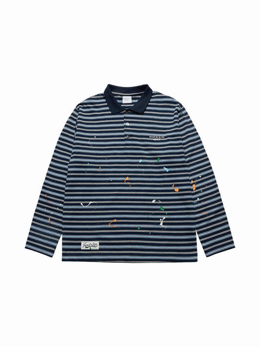 ADLV Stripe Paint Long Sleeve T-Shirt