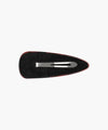 Marithé François Girbaud Holiday Circle Logo Check Hair Pin Red