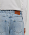 Marithé François Girbaud W HIGH STRAIGHT DENIM PANTS